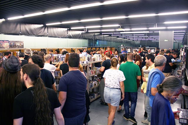 Interior del mercadillo